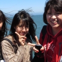 International students enjoying Summer in San Francisco on a bay cruise