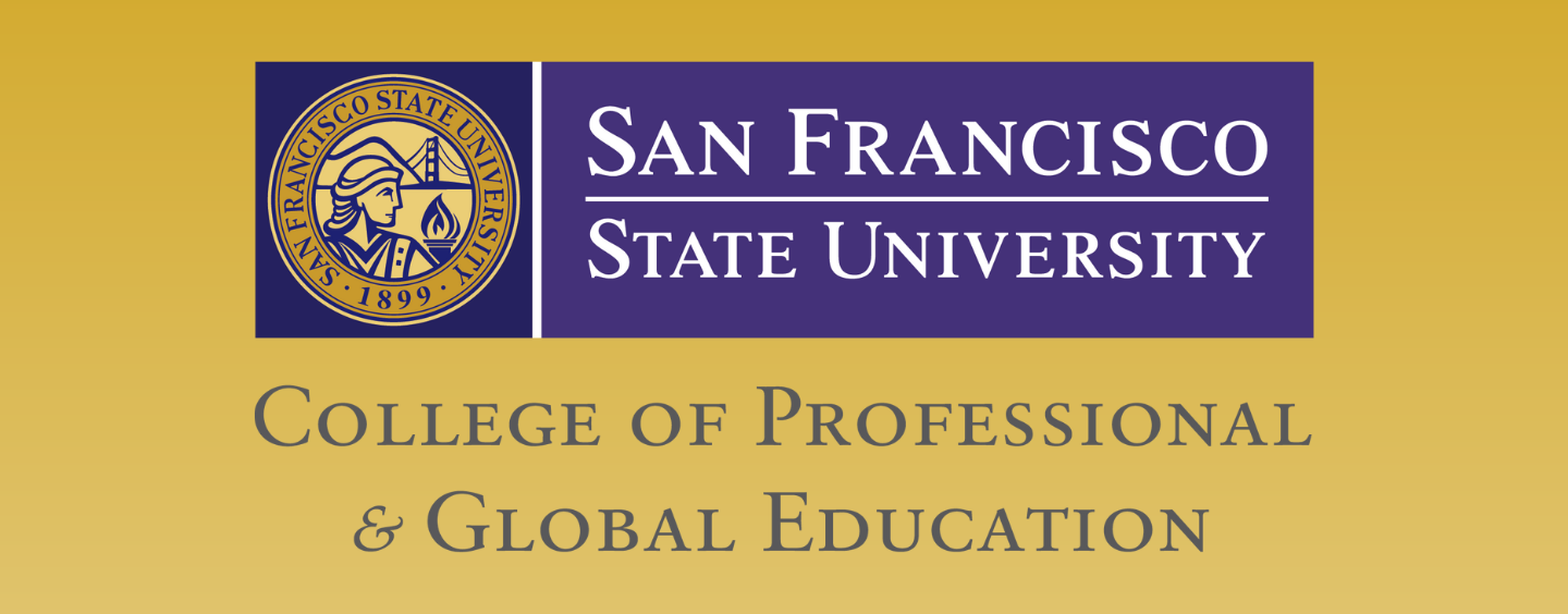 San Francisco State University College of Professional & Global Education Logo