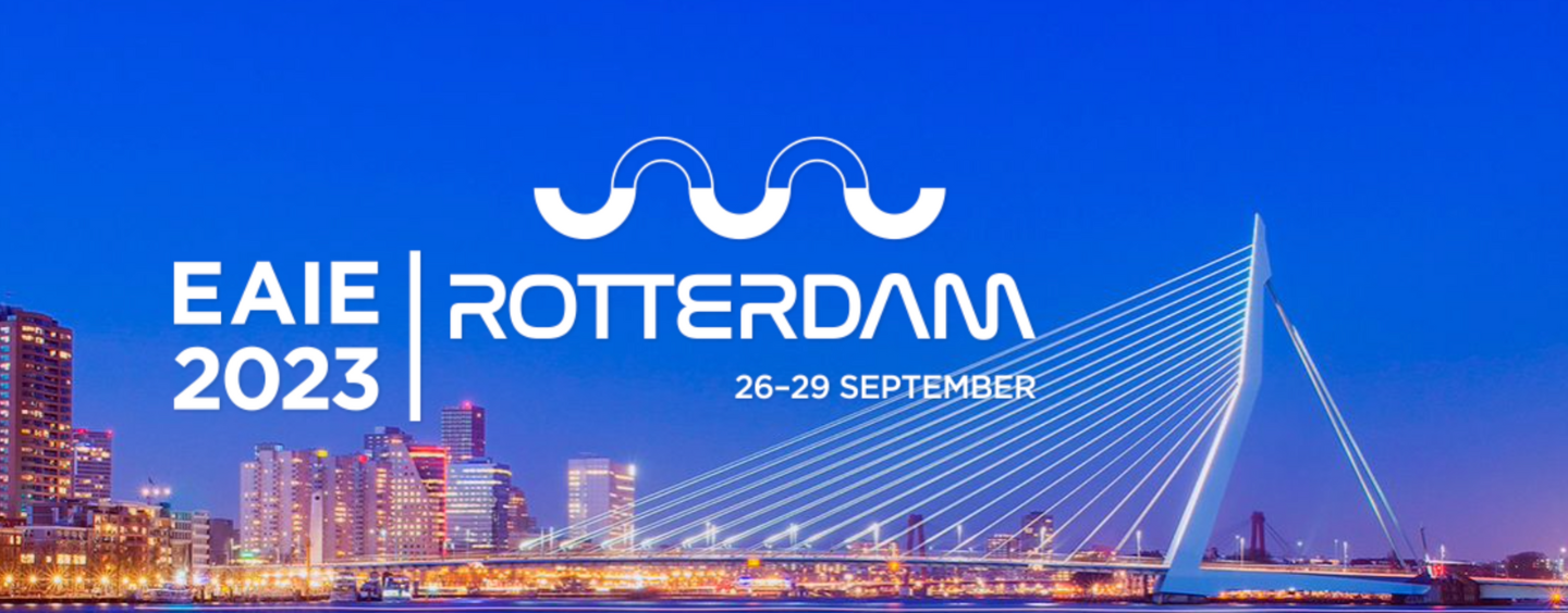 EAIE 2023 | Rotterdam | September 26 - 29 - Bridge and skyline in Rotterdam