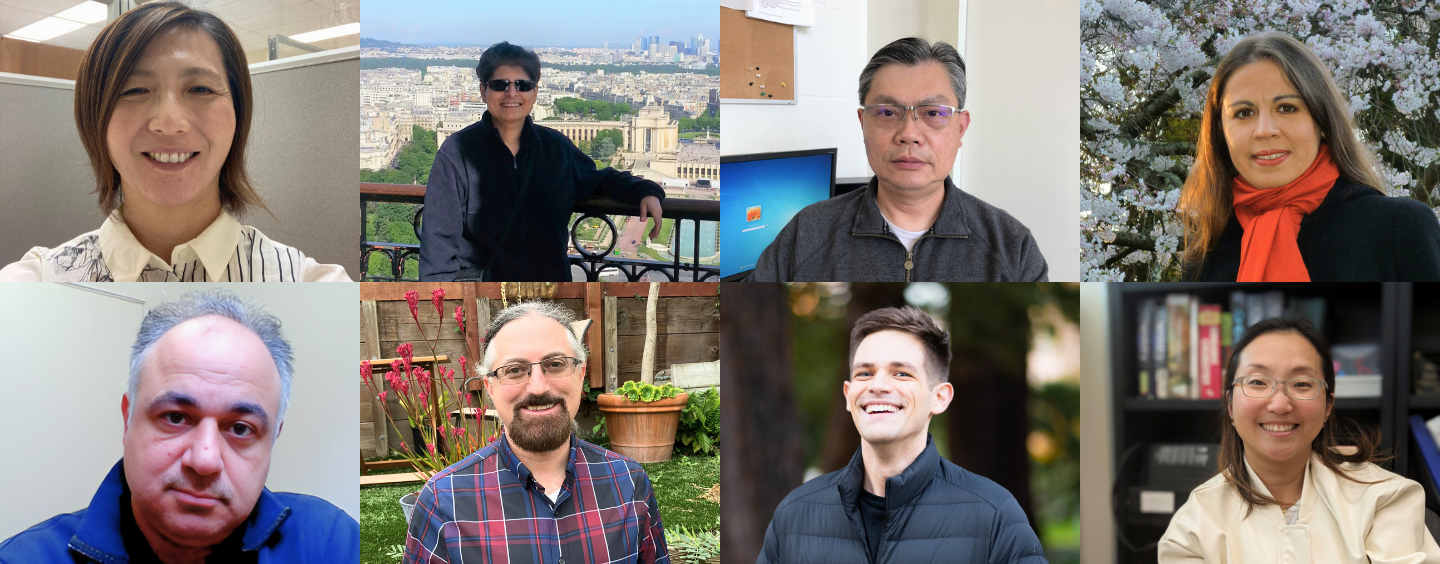 Faculty headshots in a collage