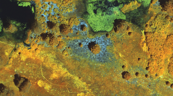 GIS aerial mapping photo of landscape